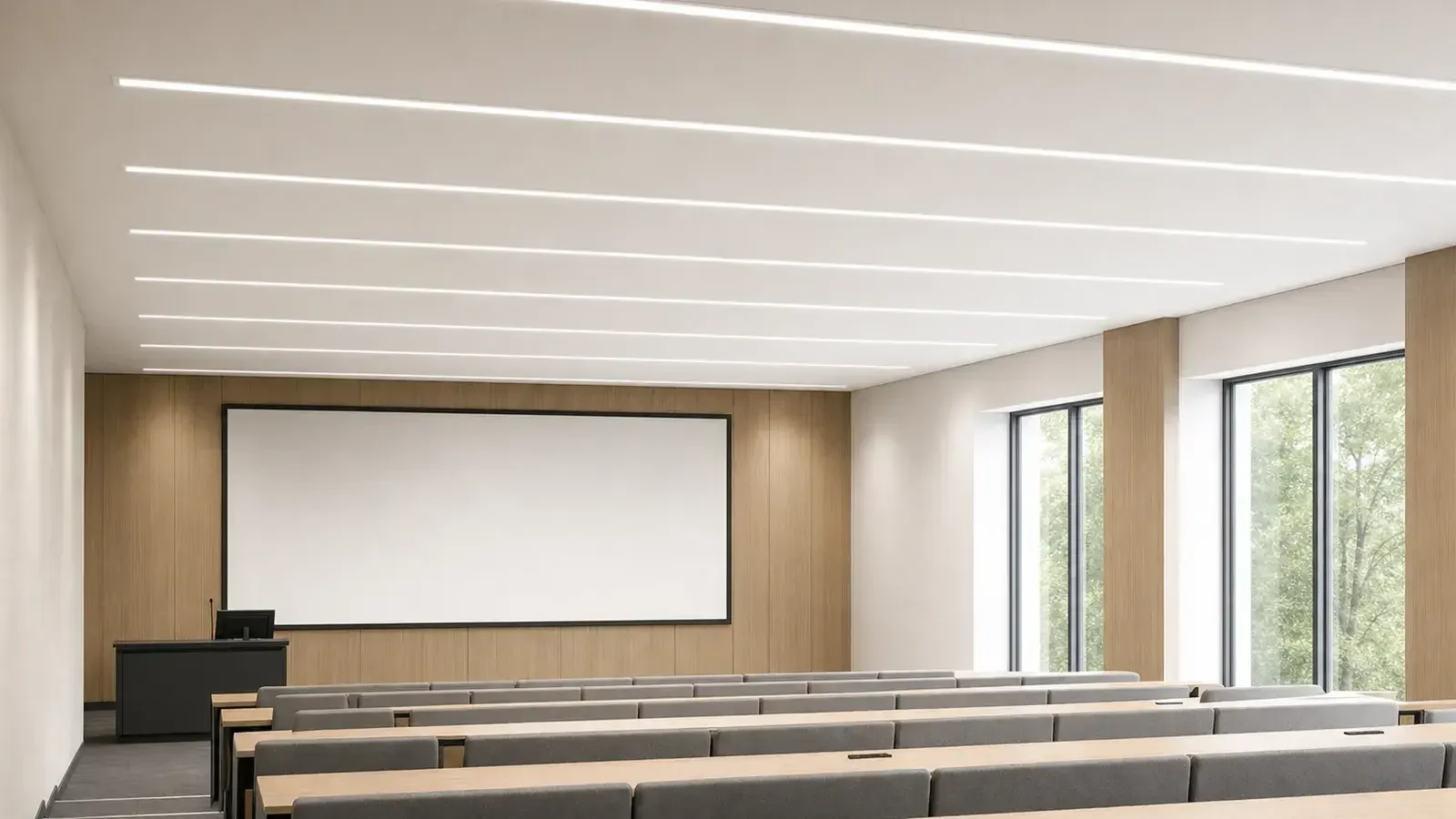 Recessed vs surface-mounted lighting